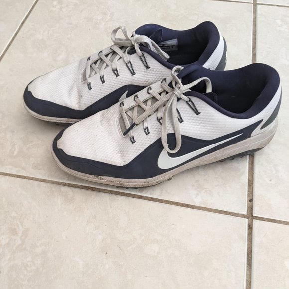 Mens Nike React Golf Shoes sz 9 - Picture 2 of 3